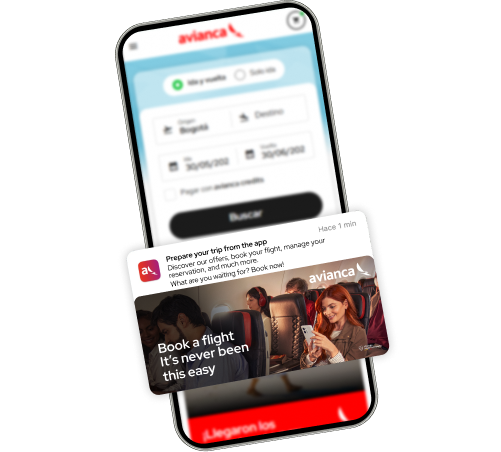 Ofertas y actualizaciones al instante