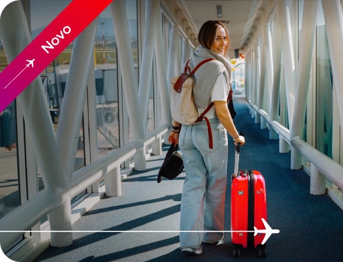 Bagagem de mão incluída